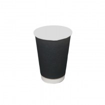 12oz Double Wall Hot Cup (Black黑色) 