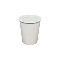 8oz Single Hot Cup (White) 全白热杯 