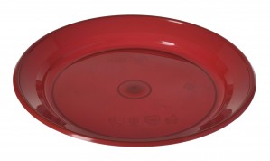 MS 180P 7" PP Plate (Red)(红色)