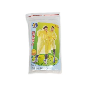 Disposable PE Rain Coat (Transparent)